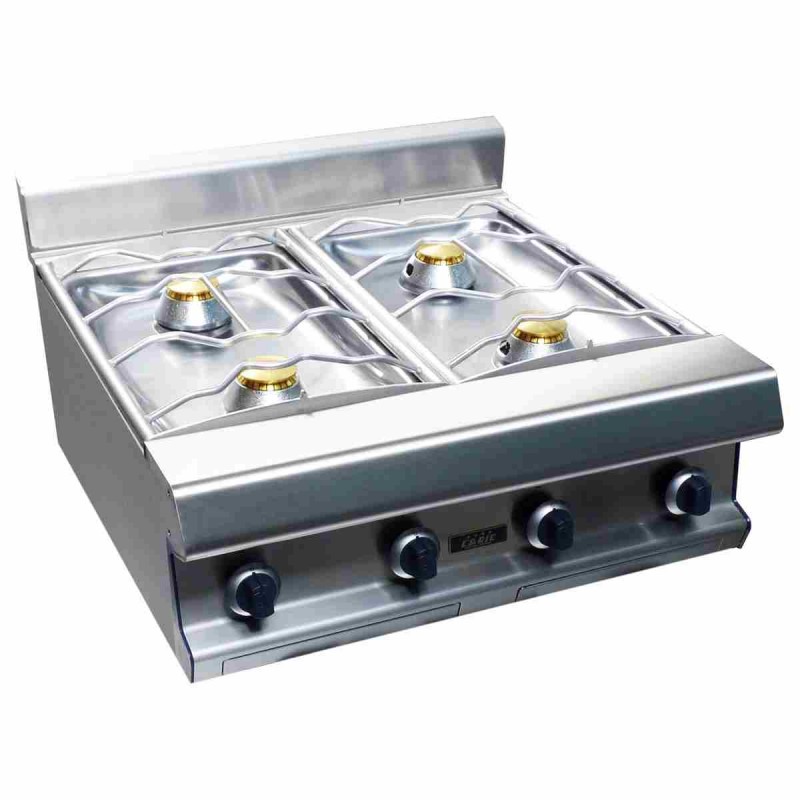 Table à gaz 4 feux grille inox L 800 mm W380211 CAPIC CHR