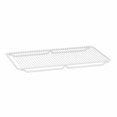 LIEBHERR - Grille de sol en acier plastifié blanc