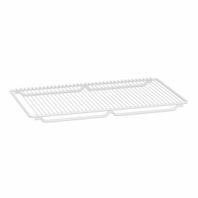 LIEBHERR - Grille de sol en acier plastifié blanc