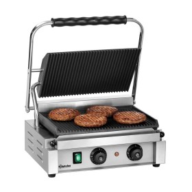 BARTSCHER - Grill contact "Panini-T" 1R rainurée-rainurée