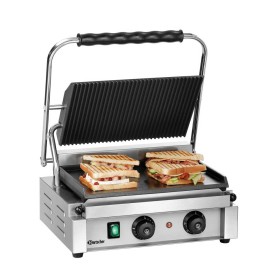 BARTSCHER - Grill contact "Panini-T" 1GR rainurée-lisse