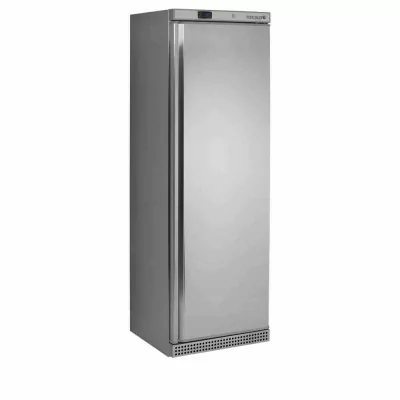 TEFCOLD - Congélateur de stockage inox ventilé 1 porte pleine 340 L 