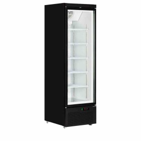 TEFCOLD - Armoire à froid négatif noire ventilée 1 porte 390 L