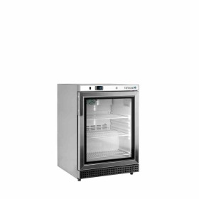 TEFCOLD - Congélateur vertical de vitrine inox ventilé 1 porte 120 L