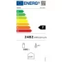 TEFCOLD - Vitrine réfrigérée noire 2 portes avec caisson 645 L