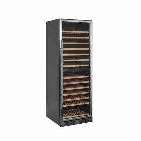 TEFCOLD - Cave à vin inox 1 porte vitrée 350 L 163 bouteilles