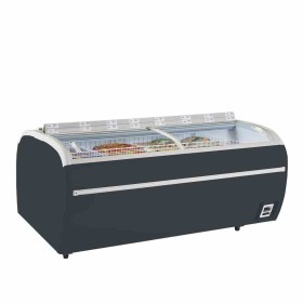 TEFCOLD - Congélateur libre-service de supermarché gris 1255 L