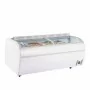 TEFCOLD - Congélateur libre-service de supermarché blanc 1255 L