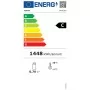 TEFCOLD - Table réfrigérée inox centrale 4 portes vitrées GN 1/1 533 L