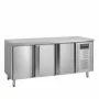 TEFCOLD - Refroidisseur de comptoir snack inox 3 portes 345 L