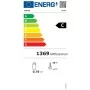 TEFCOLD - Vitrine réfrigérée 4 faces vitrées noire 78 L