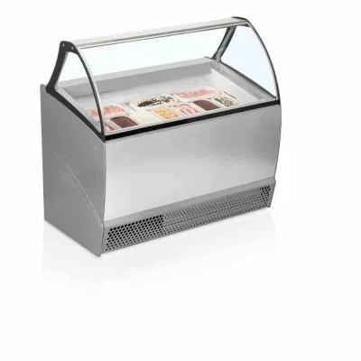 TEFCOLD - Vitrine ventilée pour glace en bac 10 bacs Napoli