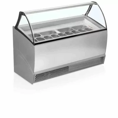 TEFCOLD - Vitrine ventilée pour glace en bac 13 bacs Napoli