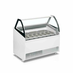 TEFCOLD - Vitrine ventilée pour glace en bac 10 bacs Napoli façade abaissée