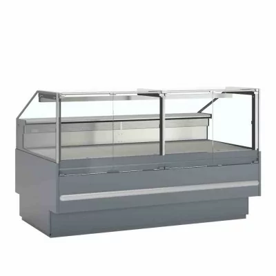 TEFCOLD - Vitrine de service ventilée pour traiteur grise 469 L