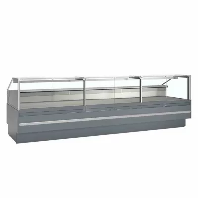 TEFCOLD - Vitrine de service ventilée pour traiteur grise 947 L