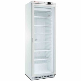 DIAMOND - Armoire congélateur statique porte vitrée 400 L blanc