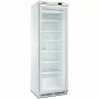 DIAMOND - Armoire congélateur statique porte vitrée 400 L blanc