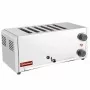 DIAMOND - Toaster (grille-pain) électrique 6 tranches acier inox