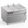 DIAMOND - Sauteuse basculante électrique cuve inox 120 L sur meuble