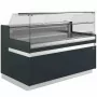 DIAMOND - Déclassé - Comptoir vitrine réfrigéré ventilé EN & GN, avec vitre basse largeur 1738 mm noir