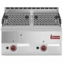 DIAMOND - Occasion - Grill pierres de lave gaz avec grille de cuisson en fonte Top L. 600 mm