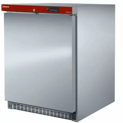 DIAMOND - Déclassé - Frigo ventilé positif 150 L en acier inox