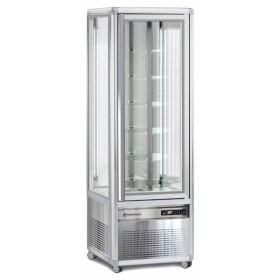 TECFRIGO - Déclassé - Vitrine verticale Snelle bi-température, 350 L, tablettes rotatives