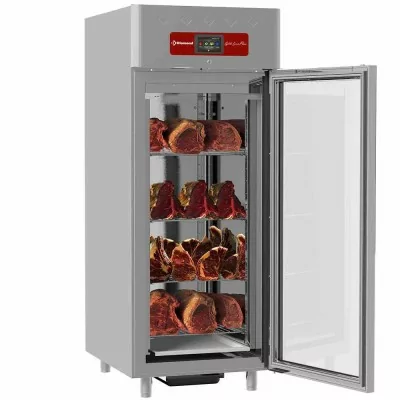 DIAMOND - Armoire de maturation pour viande 850 L ventilée porte vitrée 20 x GN 2/1