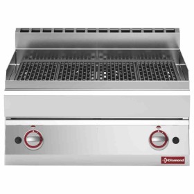 DIAMOND - Grill-vapeur gaz avec grille de cuisson en fonte Top L. 700 mm