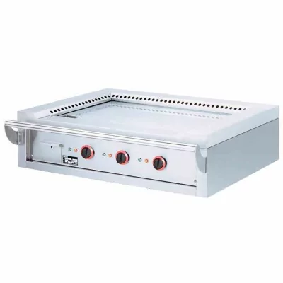 DIAMOND - Plaque Teppanyaki électrique 3 zones (3 x 4,7 kW) de table Top