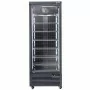 DIVERSO - Vitrine freezer verticale 560 L noire