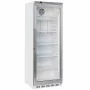 DIVERSO - Armoire frigorifique porte vitrée ventilée 400 L blanc