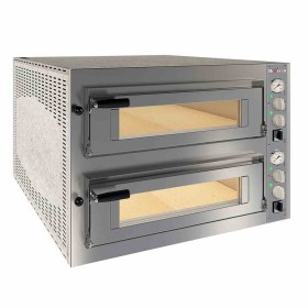 DIVERSO - Four à pizza électrique 2x 6 pizzas Ø 350 mm 2 chambres