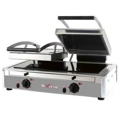 DIVERSO - Grill panini double vitrocéramique