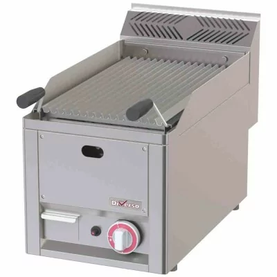 DIVERSO - Grill pierre de lave gaz Top