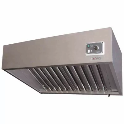 DIVERSO - Hotte complète (7/7-1500 M3/h) 120 Pa variateur 2 filtres