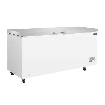 POLAR - Congélateur coffre avec couvercle inox série G 581 L