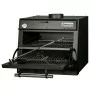 DIAMOND - Four-BBQ à charbon GN 1/1 (60 kg/h) noir