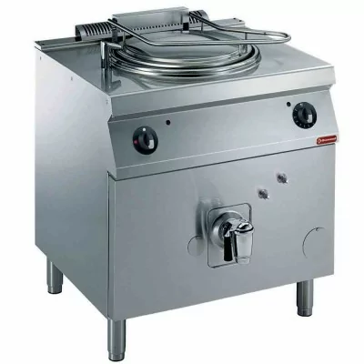 DIAMOND - Marmite ronde gaz 60 litres chauffage indirect sur meuble