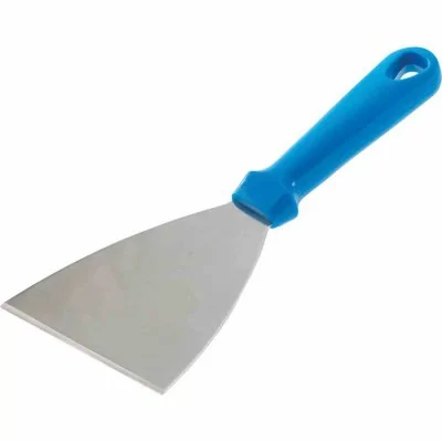 DIAMOND - Spatule triangulaire inox poignée plastifiée