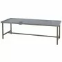 DIAMOND - Table de triage droite avec trou vide-ordures L. 1600 mm