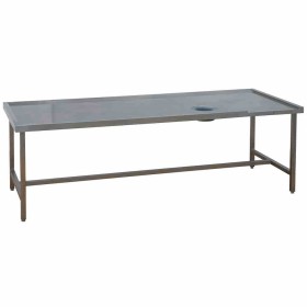 DIAMOND - Table de triage gauche avec trou vide-ordures L. 1600 mm