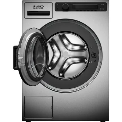 ASKO - Lave-linge professionnel 6,5 kg pompe de vidange titane