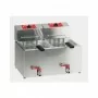 VALENTINE - Friteuse de table 2 x 7 L professionnelle 2 x 230 V