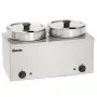 BARTSCHER - Bain-Marie Hotpot - Inox - 2 pots à 3.5 L - de 0 à 95 °C