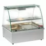 DIAMOND - Vitrine chauffante chauffante, bain-marie 2xGN 1/1