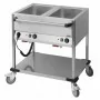 CASSELIN - Chariot Bain-Marie à eau 2 × GN 1/1