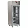 SEDA - Armoire froide positive inox 700 L, 1 porte vitrée