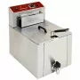 DIAMOND - Friteuse électrique "S-POWER" 12L professionnelle avec robinet